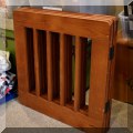 Z02. Orvis wooden dog gate. 